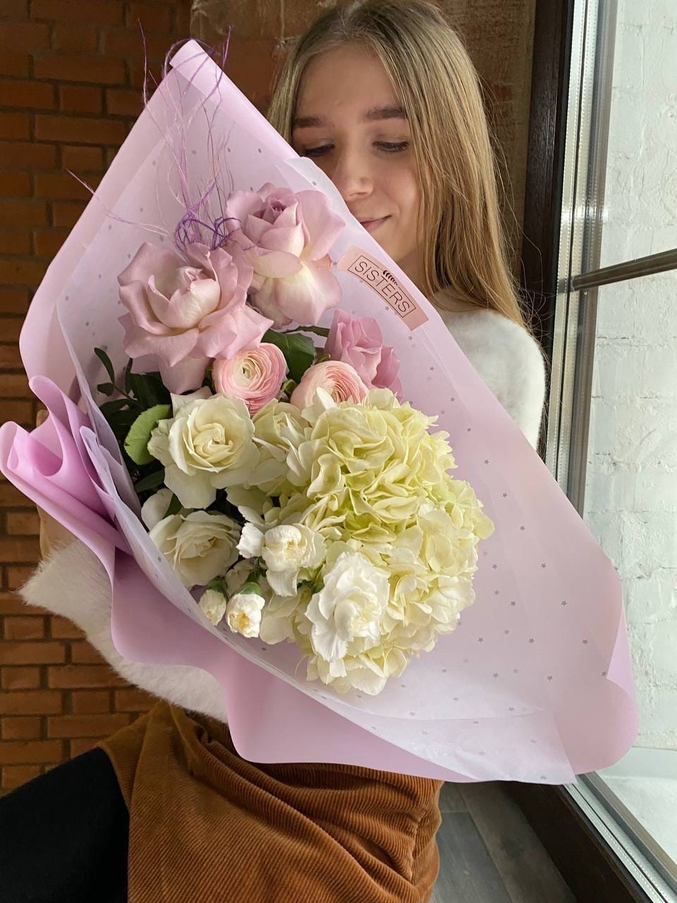 Букет "Теплый вечер с мамой"