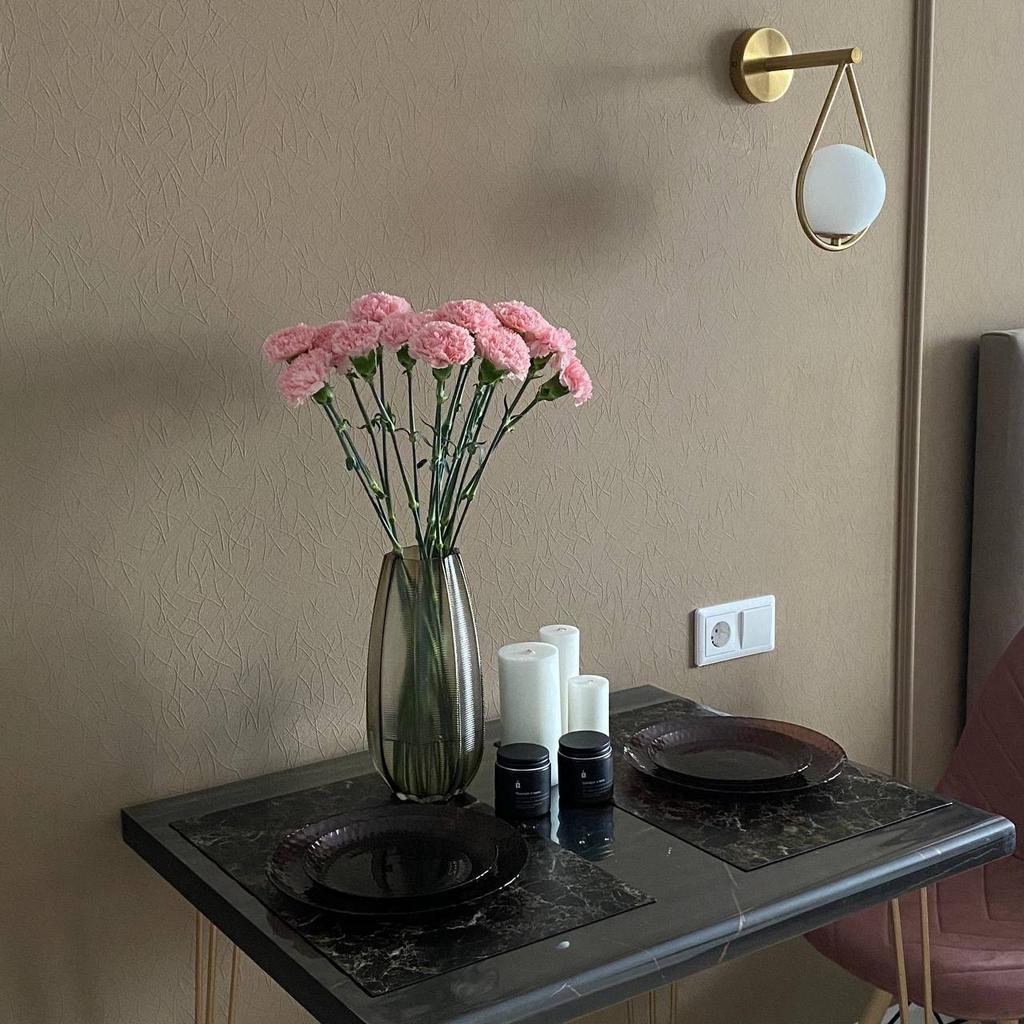 Ваза Серая рельефная