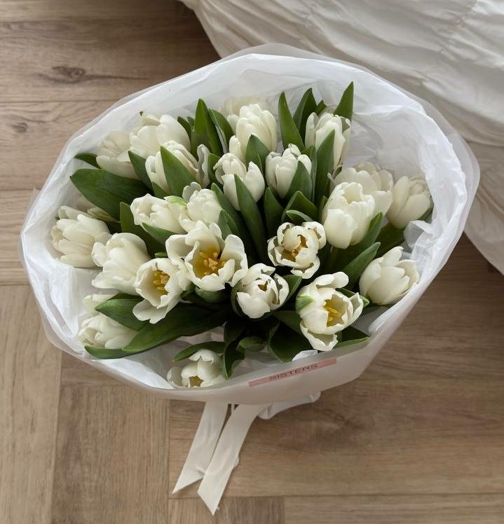 Пломбирные тюльпаны