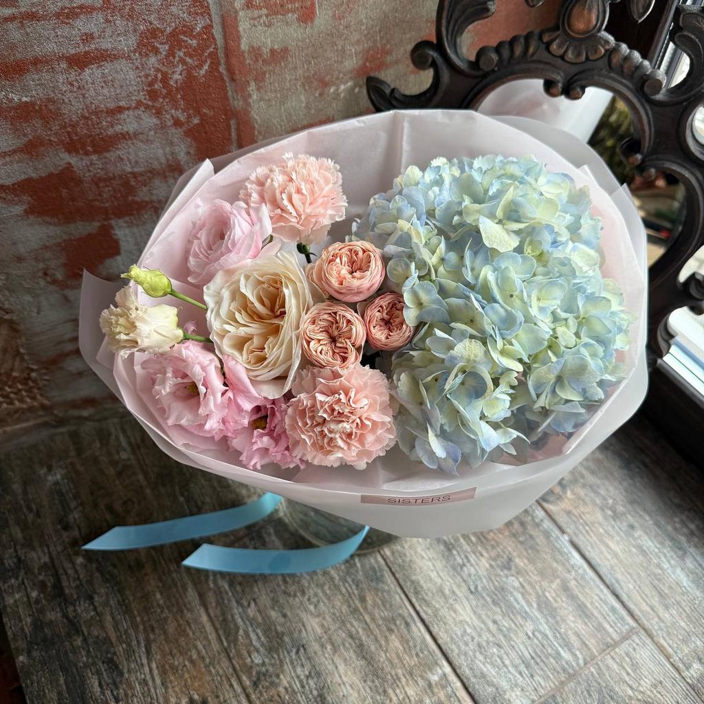 Авторский букет "Кружево небес"