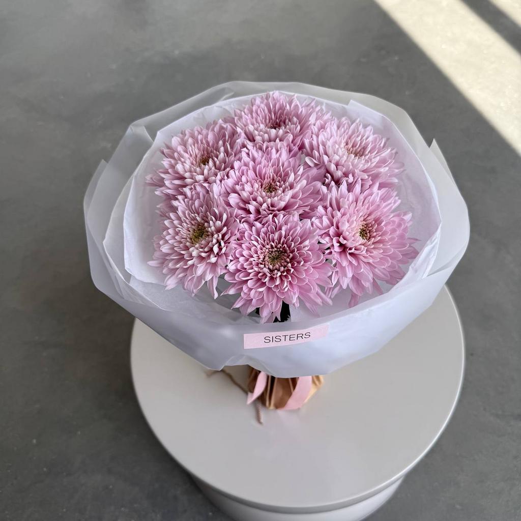 Букет  хризантем Петрушка