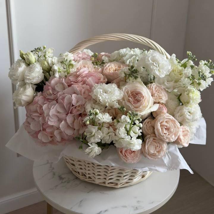 Корзина с цветами