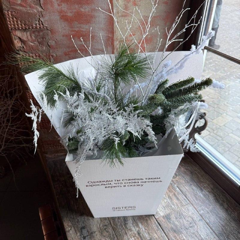 Еловый букет "Морозный декабрь"