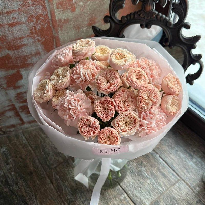 ДУО Розы + Диантусы