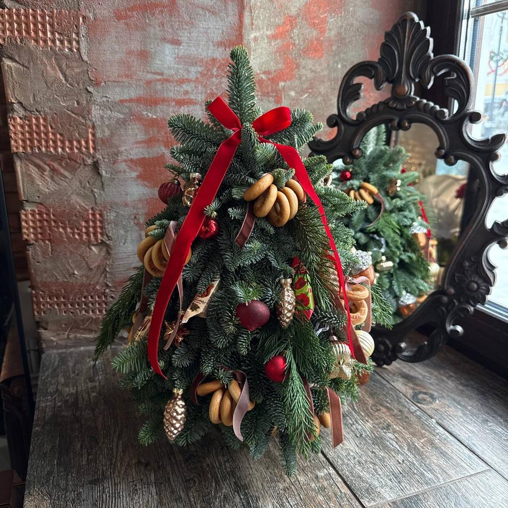 Елочка из нобилиса "Slavic vibe"