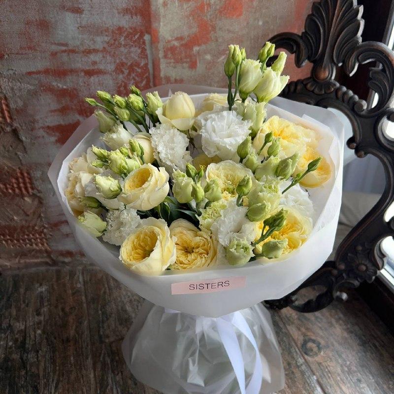 ДУО Розы + Лизиантусы