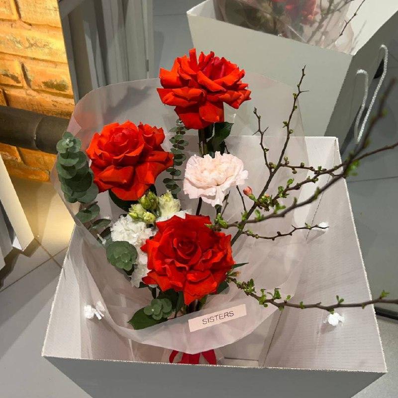 Авторский букет "Волшебство любви"