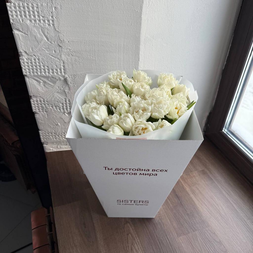 Букет пионовидных тюльпанов Эйдж