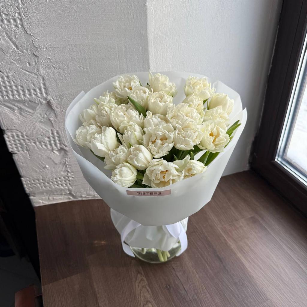 Букет пионовидных тюльпанов