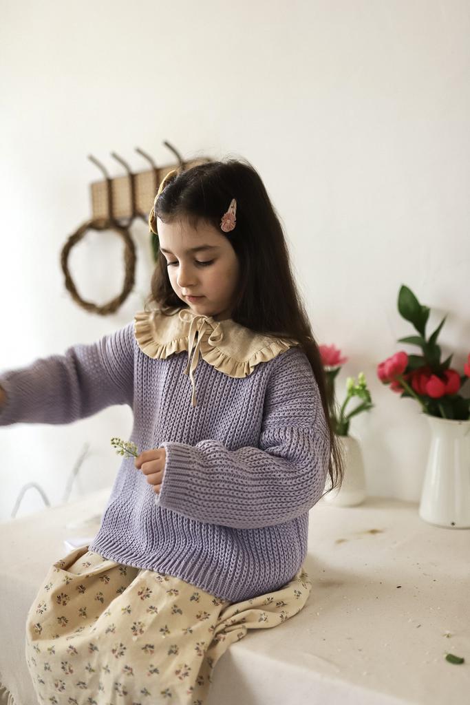 ДЖЕМПЕР ОВЕРСАЙЗ | ЛАВАНДА