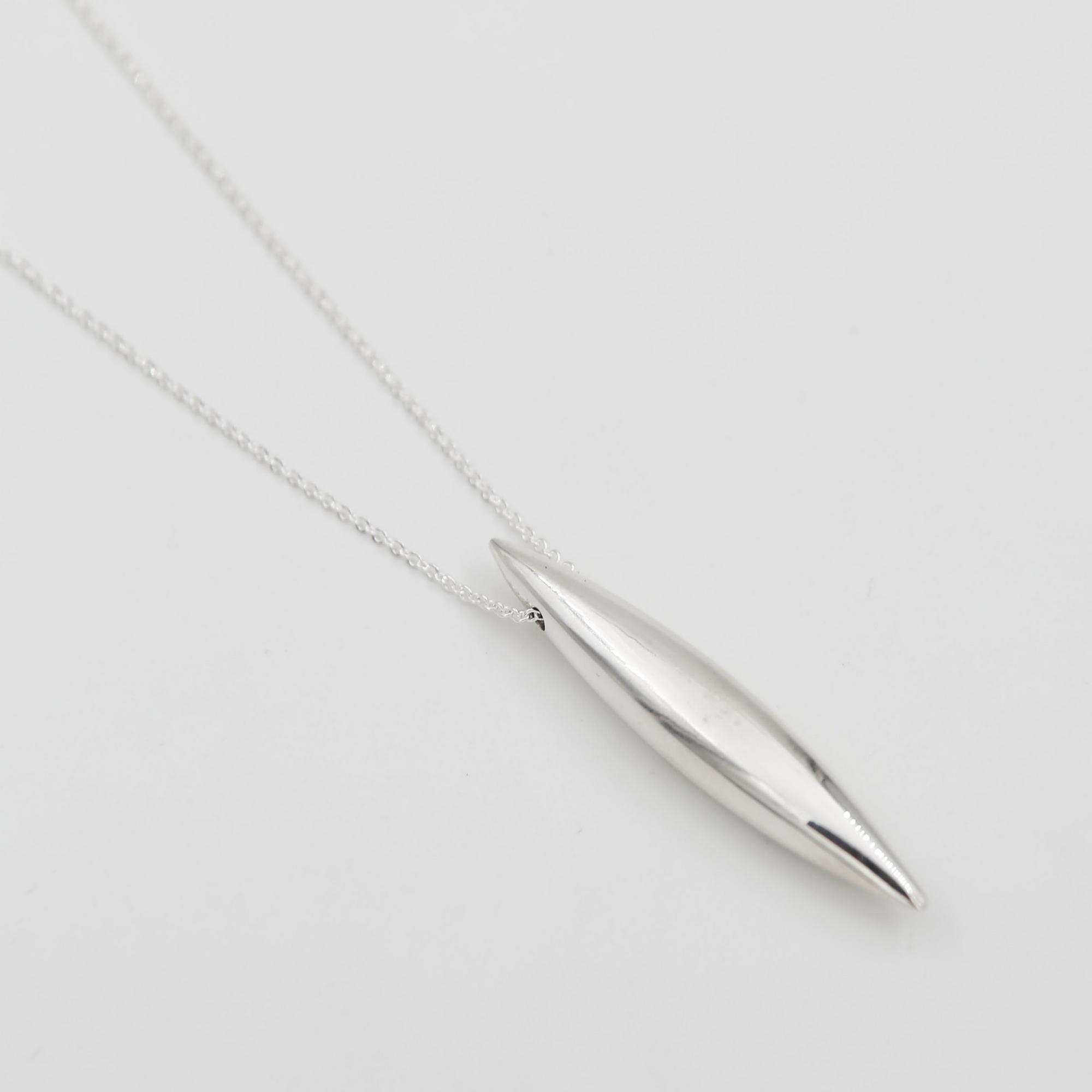 Подвеска Серебряная капсула 4P297