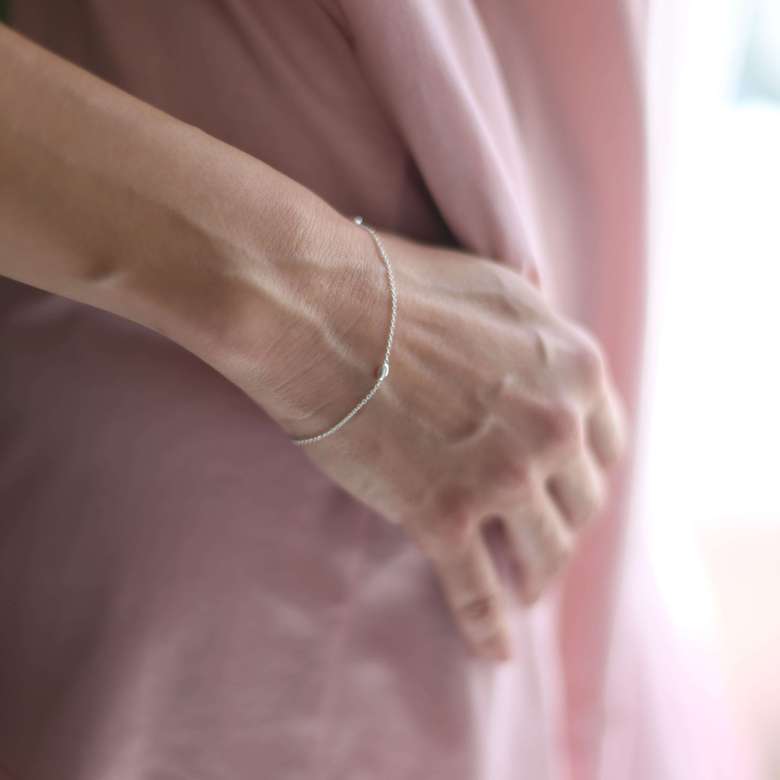 Серебряный браслет 3P212