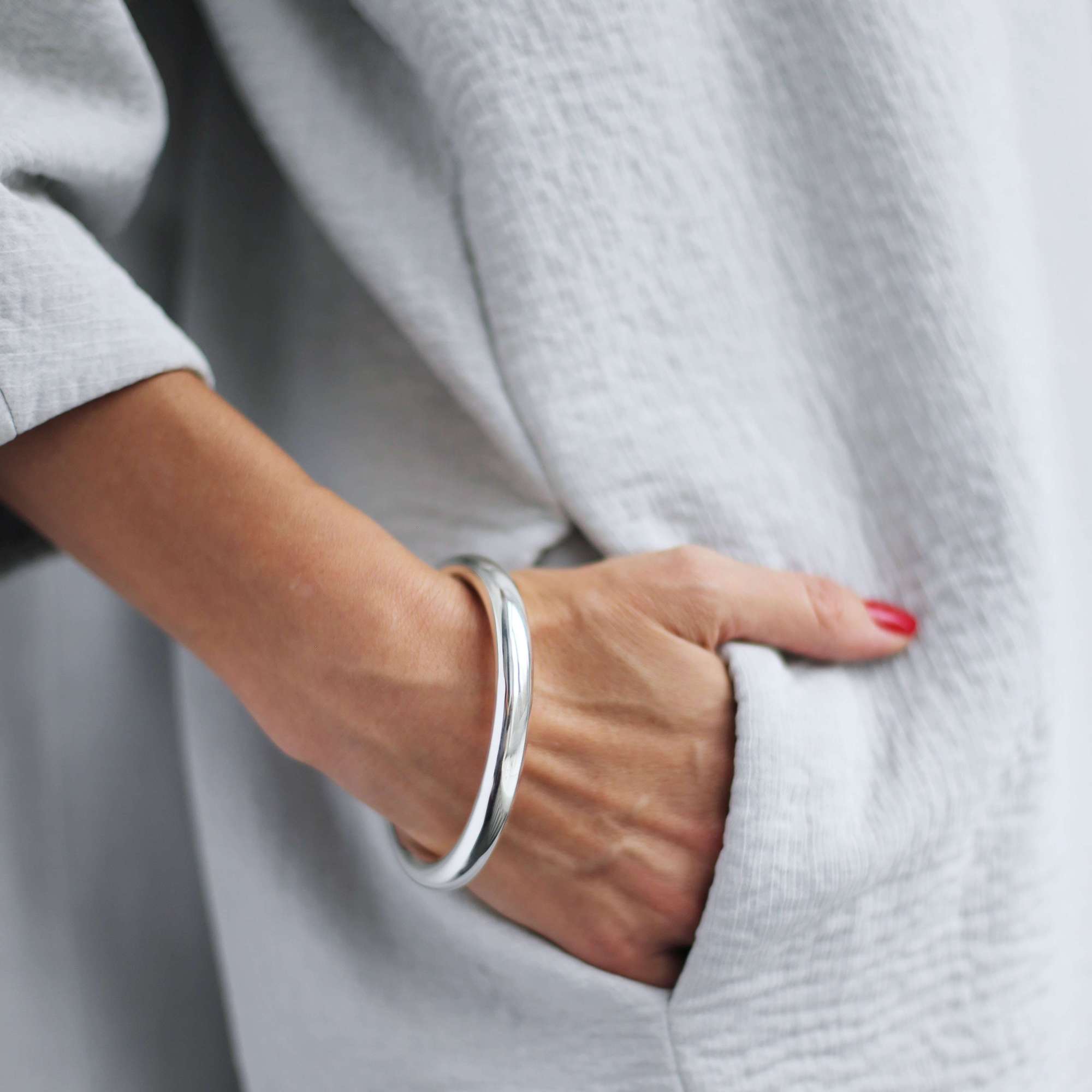 Серебряный браслет 3P182