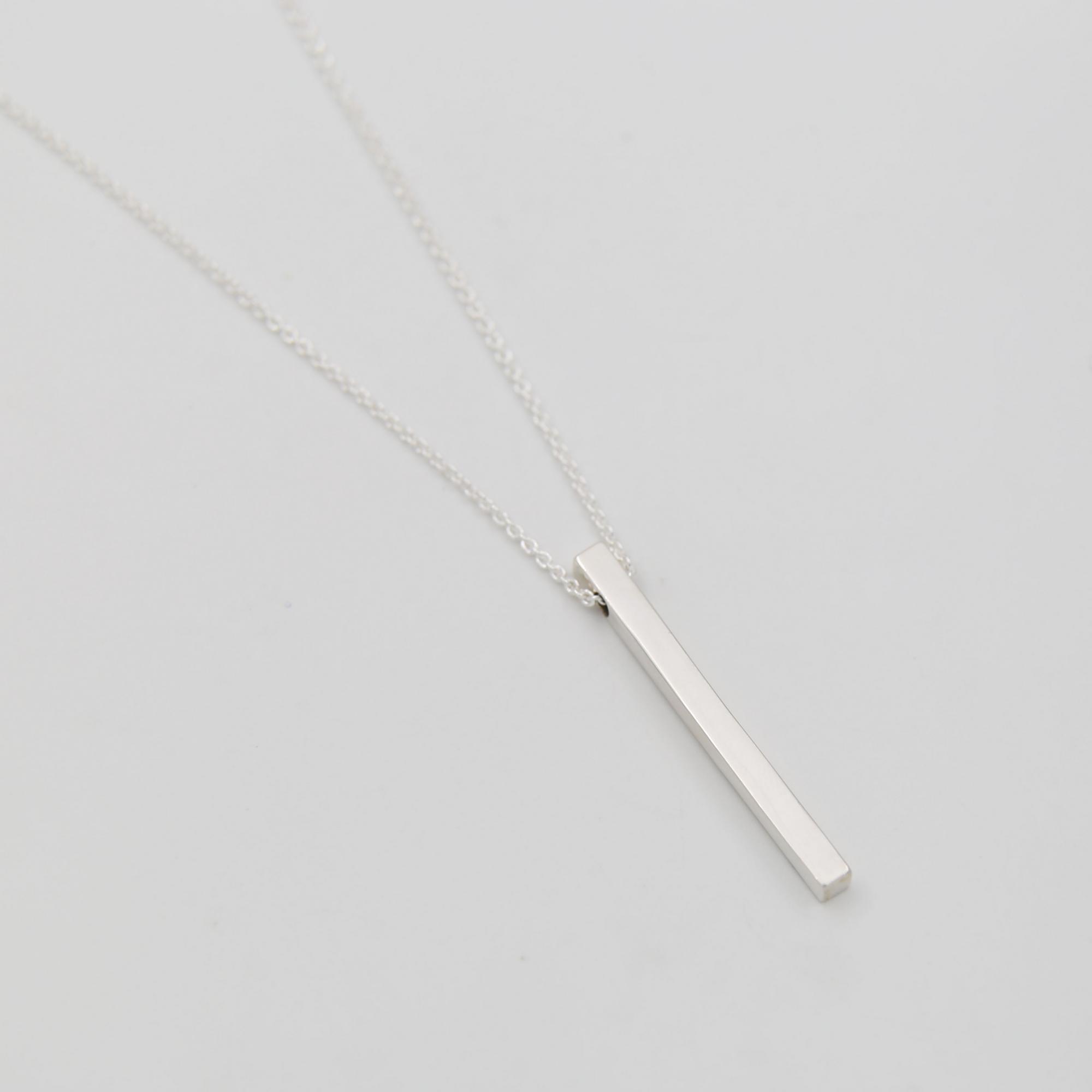 Серебряная подвеска Палочка 4P437