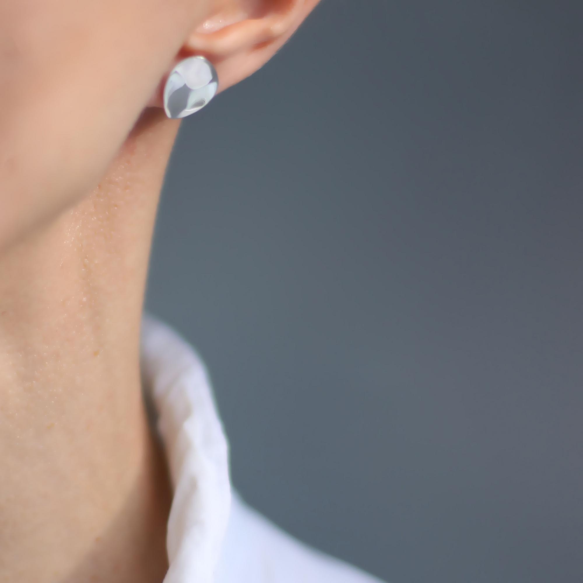 Серебряные серьги 1P1074