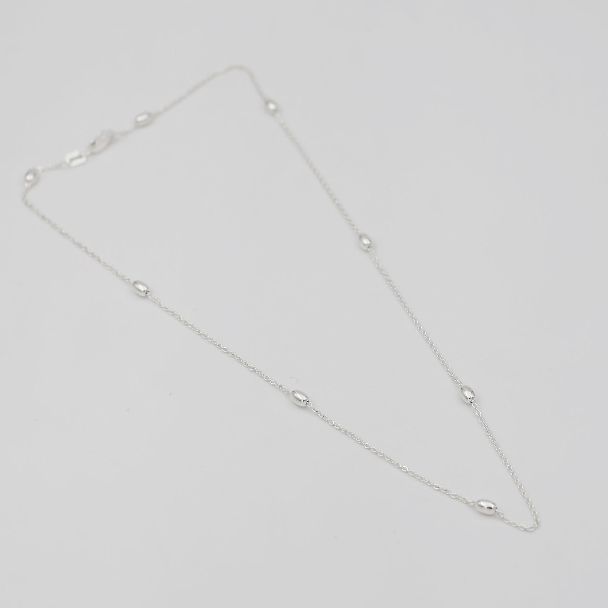 Серебряная цепь 4P443