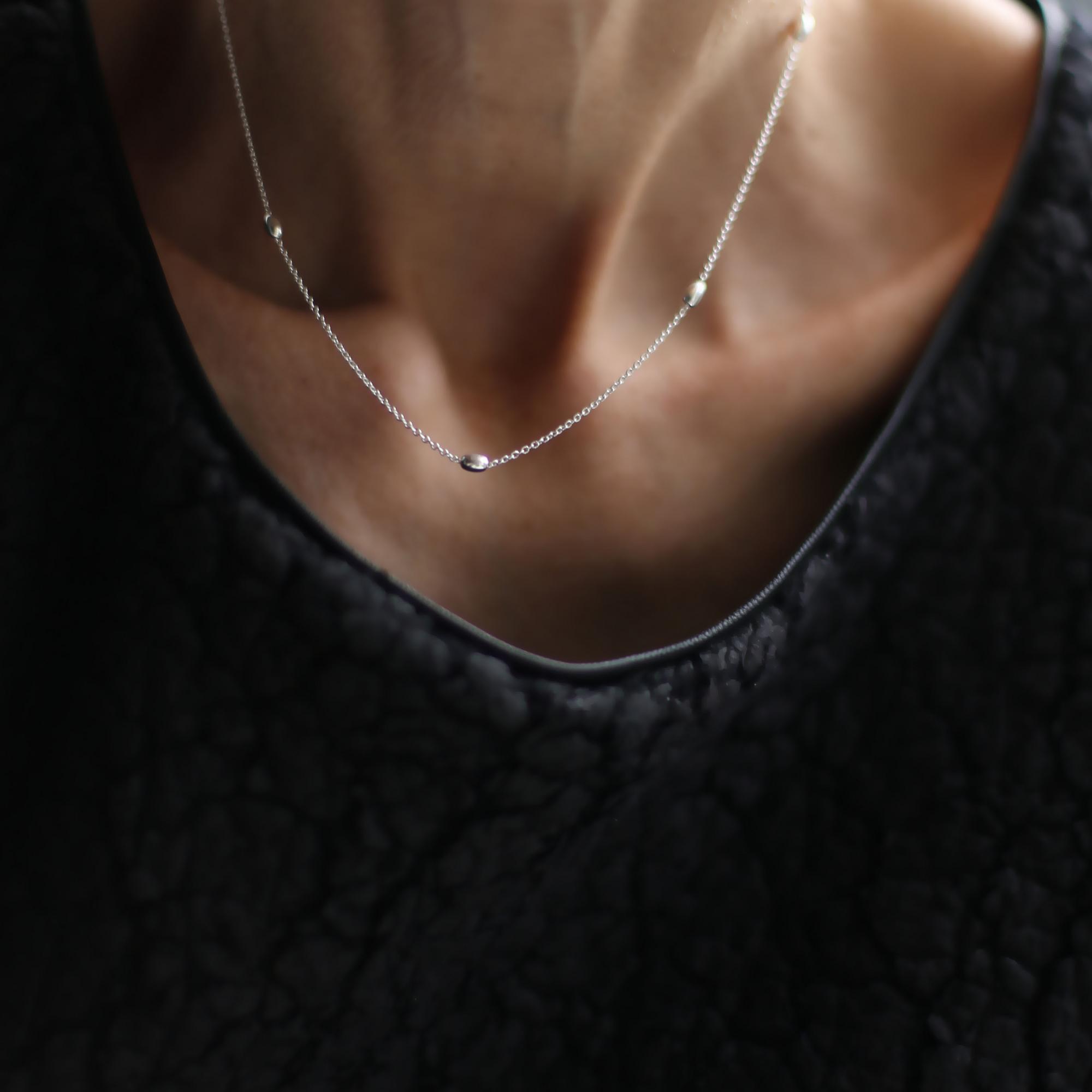 Серебряная цепь 4P443