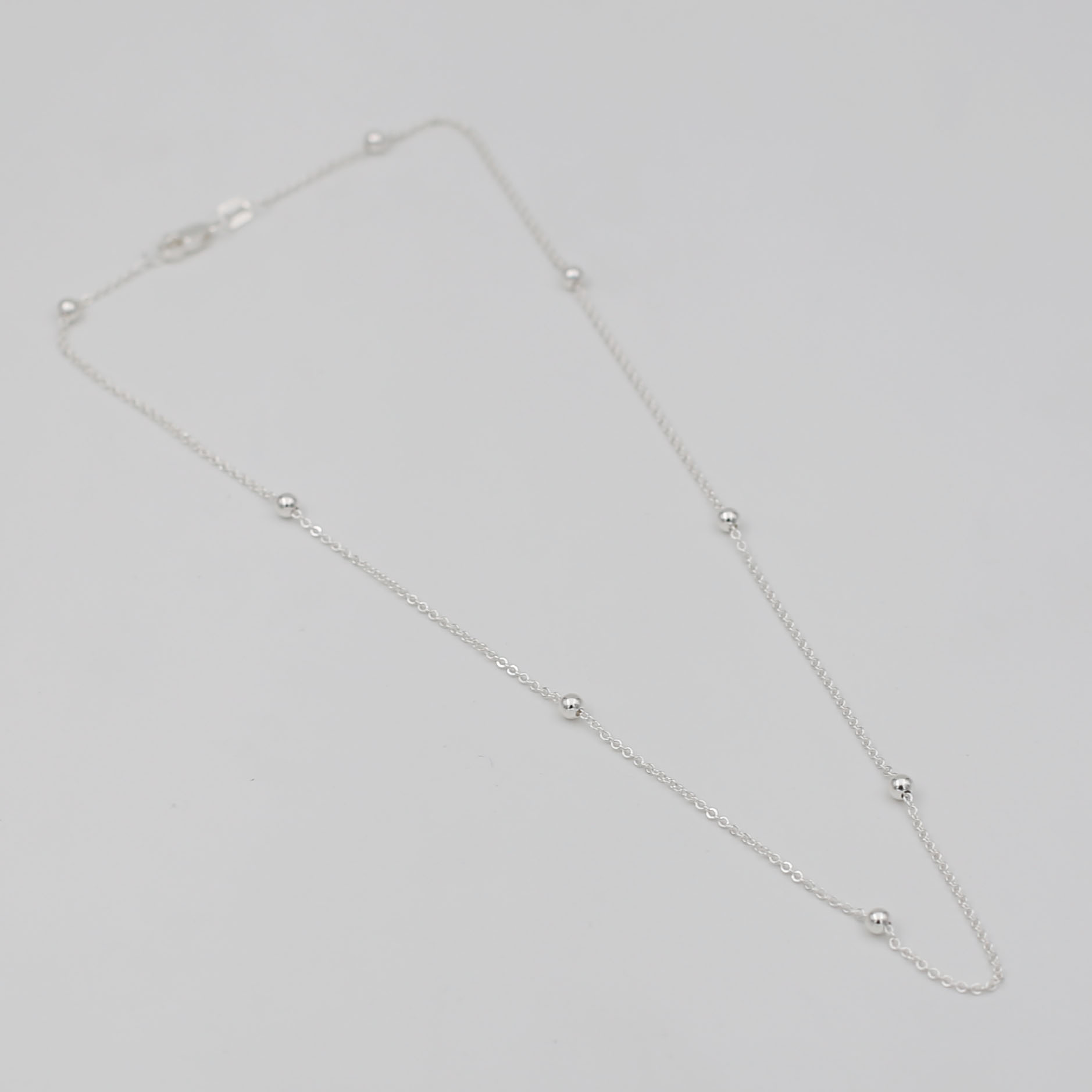 Серебряная цепь 4P442