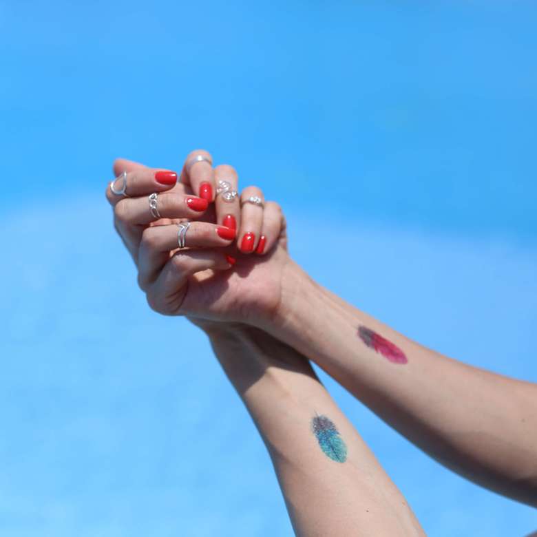 Мини-колечко на фалангу или палец ноги 2P542