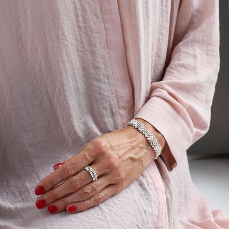 Серебряное кольцо 2P662