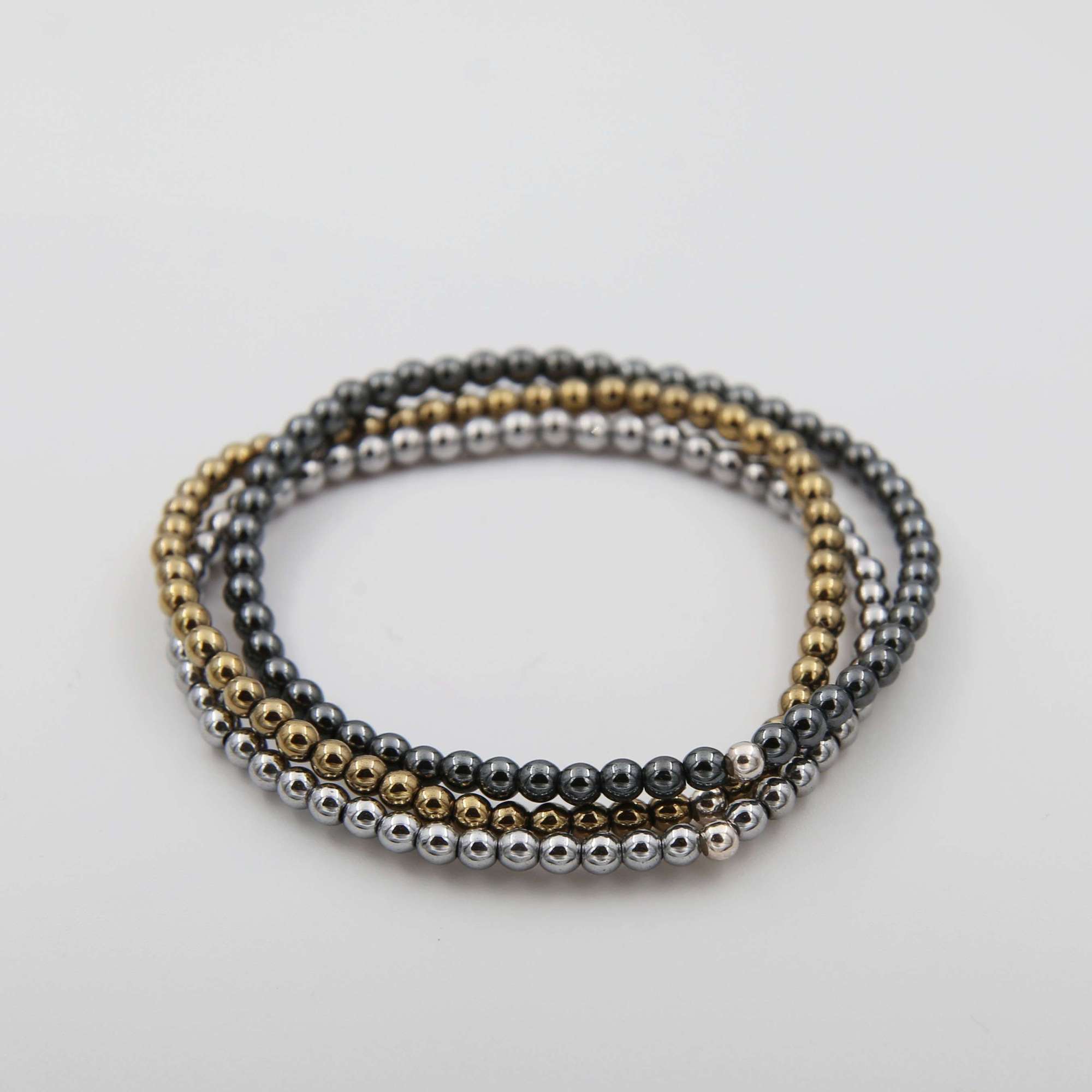 Браслет из гематита 3P345