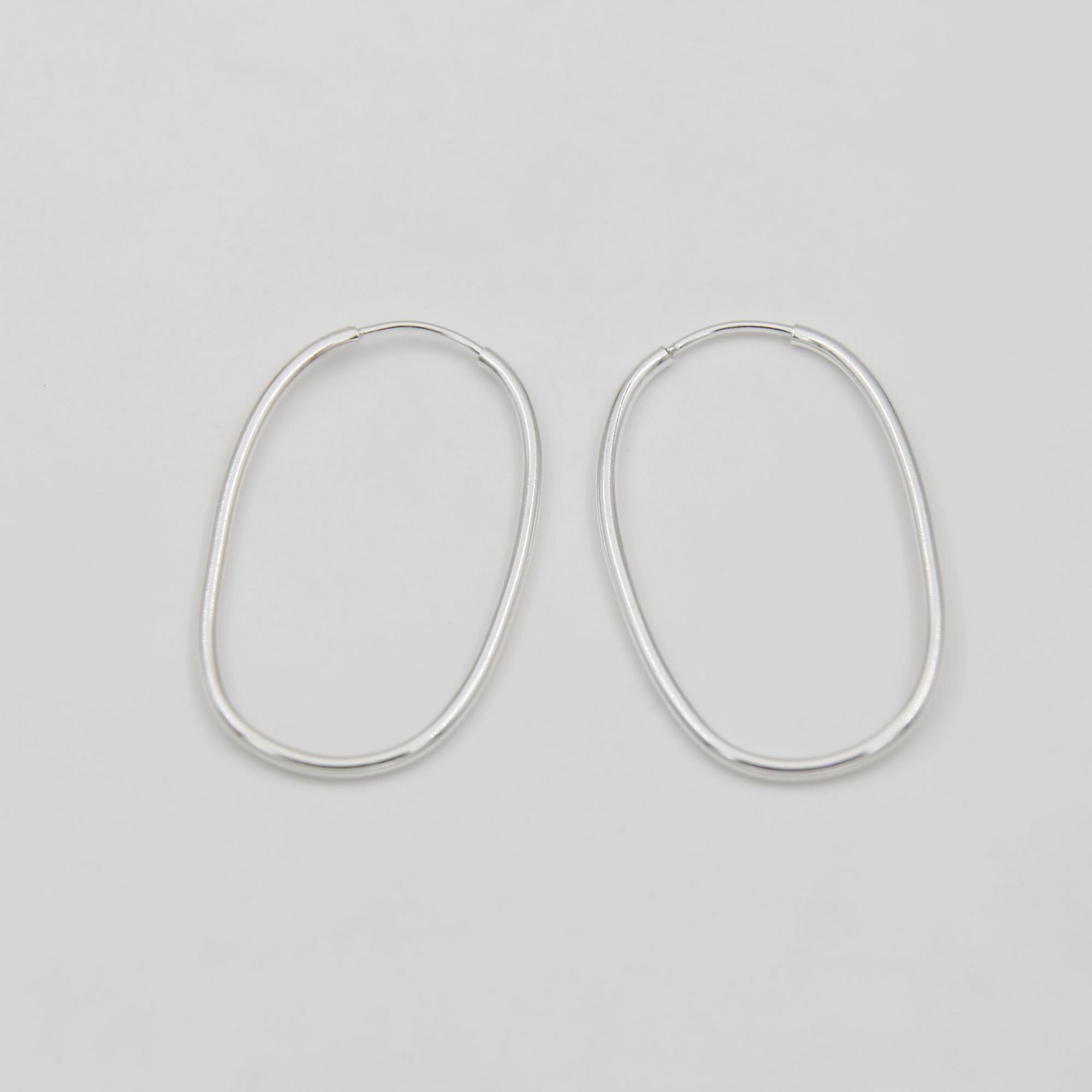 Серебряные серьги  1P1135