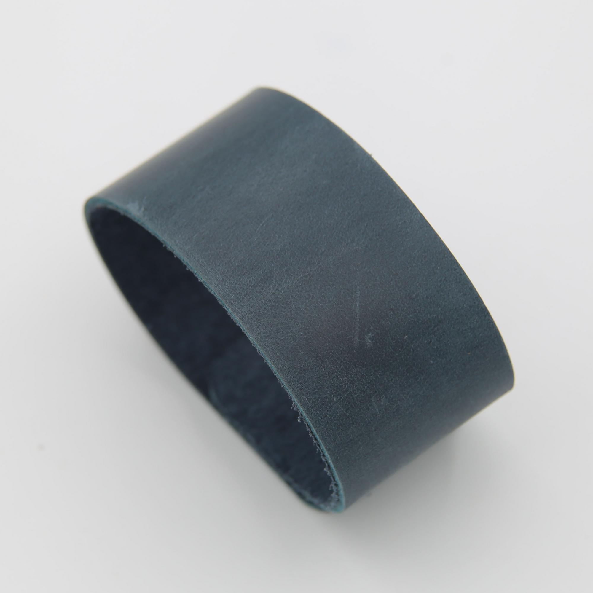 Кожаный браслет цвет Океан 3P479