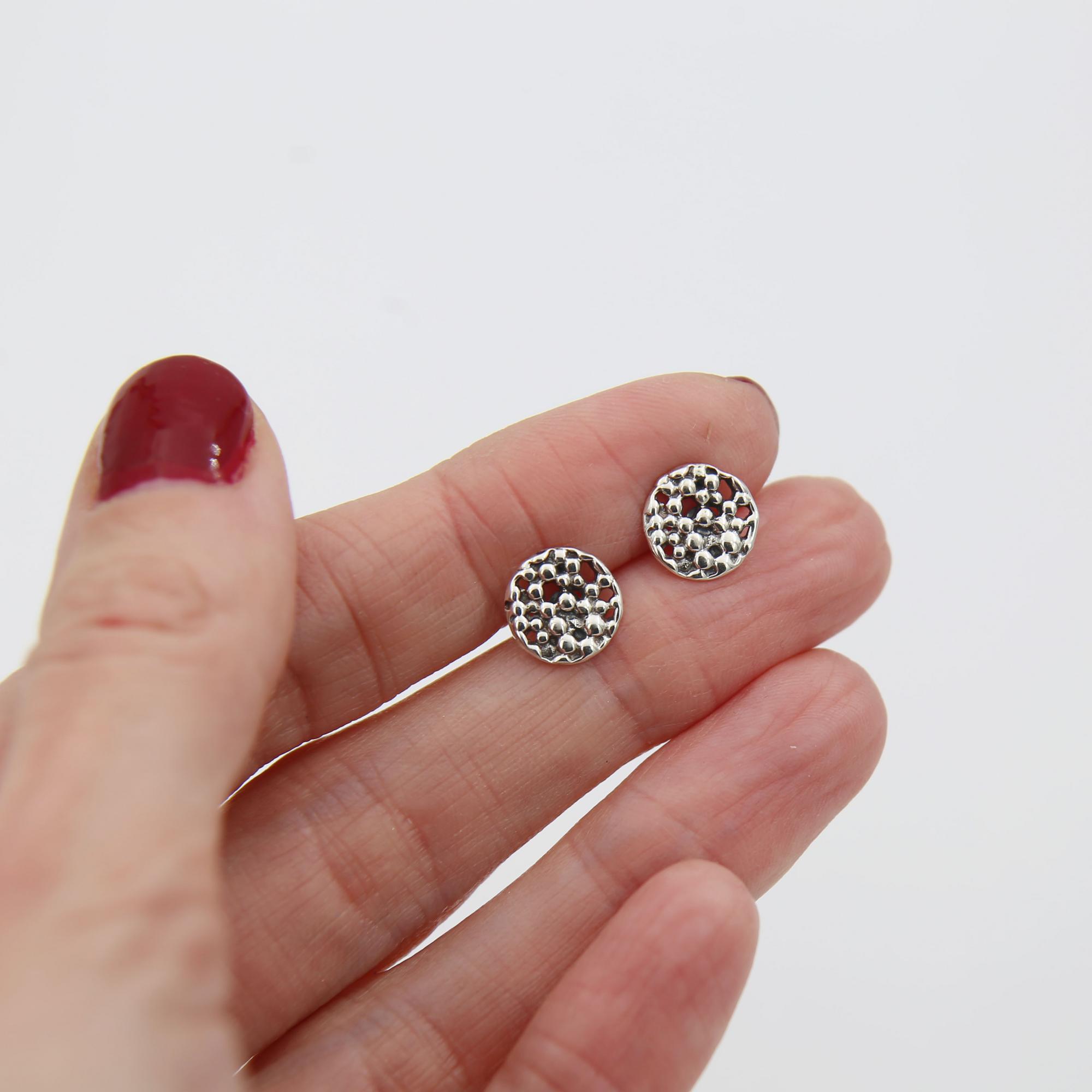 Серьги-гвоздики  1P2412-1