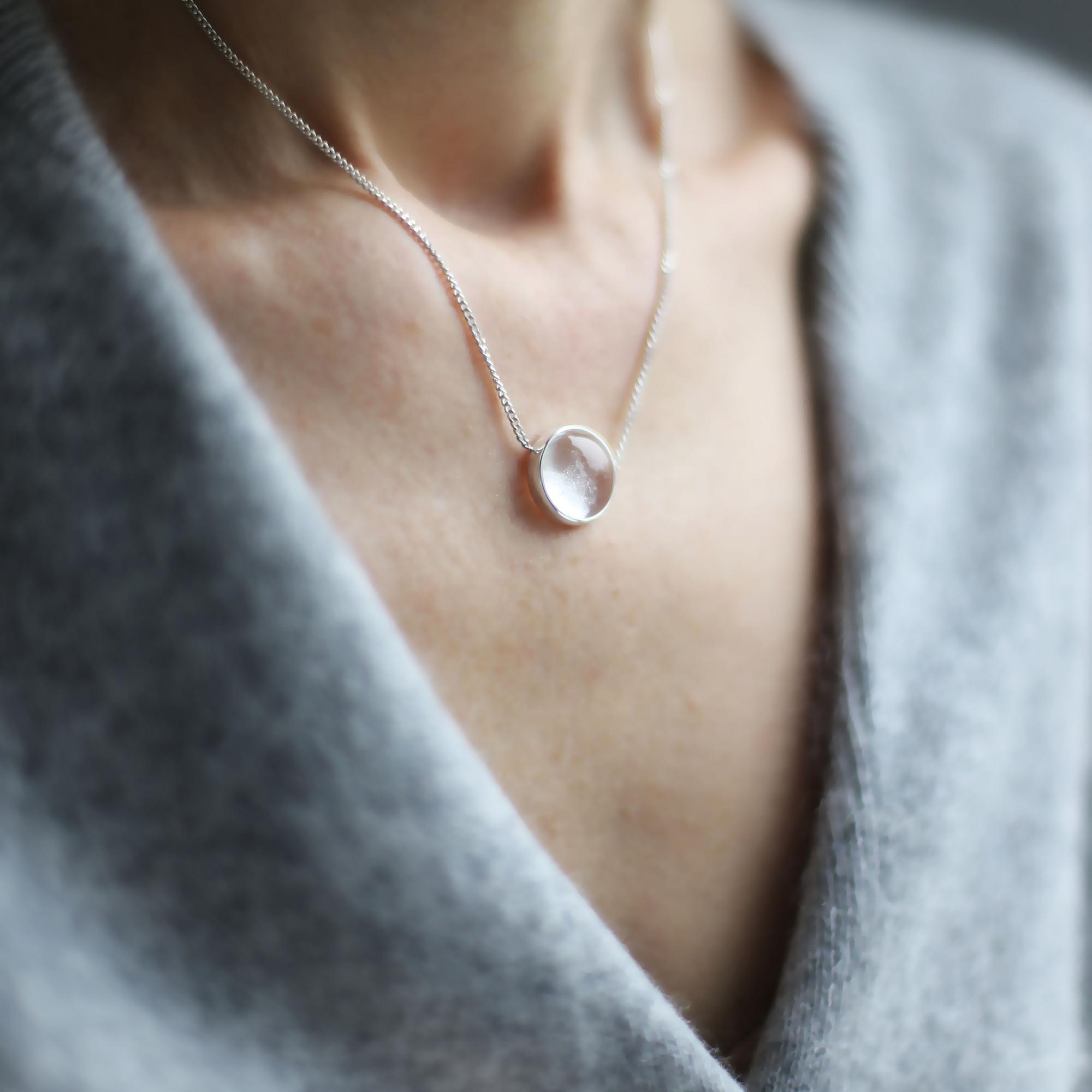 Подвеска с горным хрусталем 4P789-1