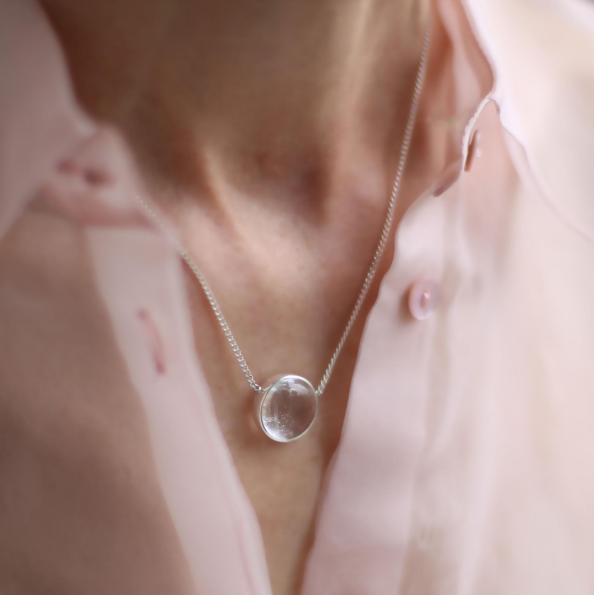 Подвеска с горным хрусталем 4P789-1