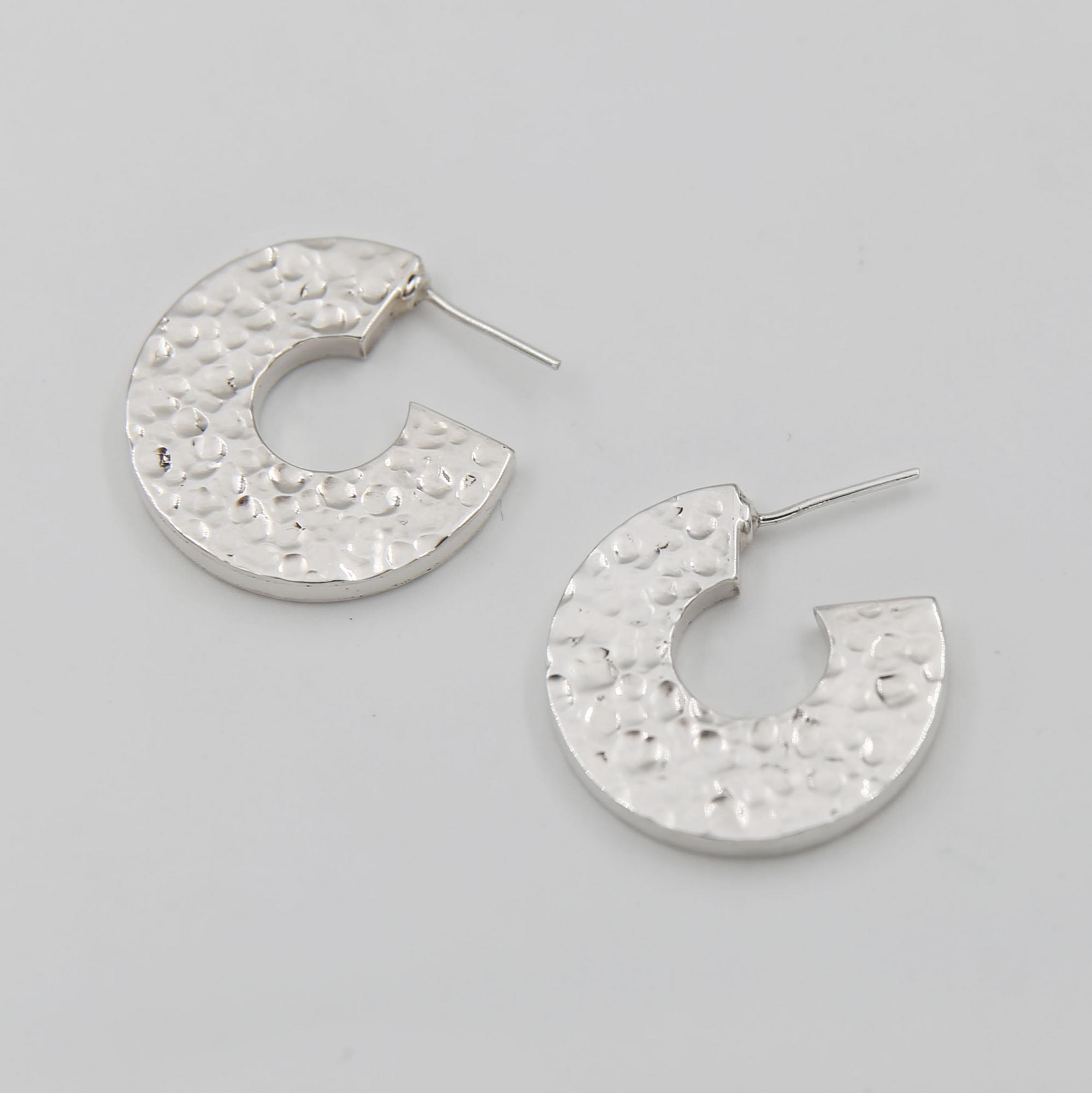 Серьги чеканные 1P2398