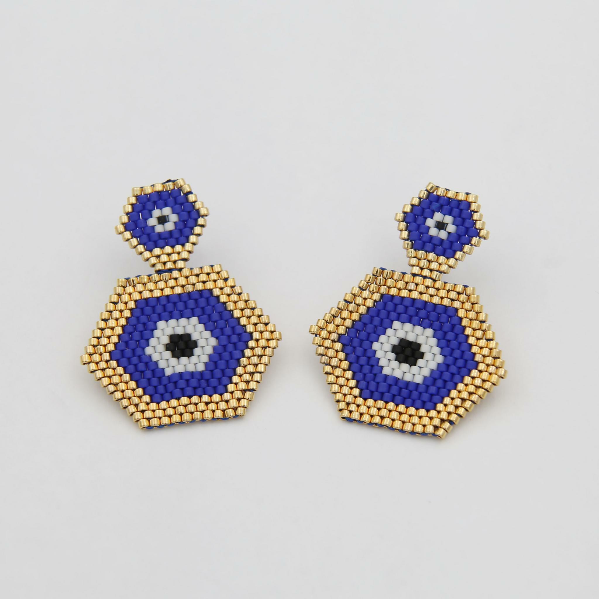 Серьги из бисера 1P2450