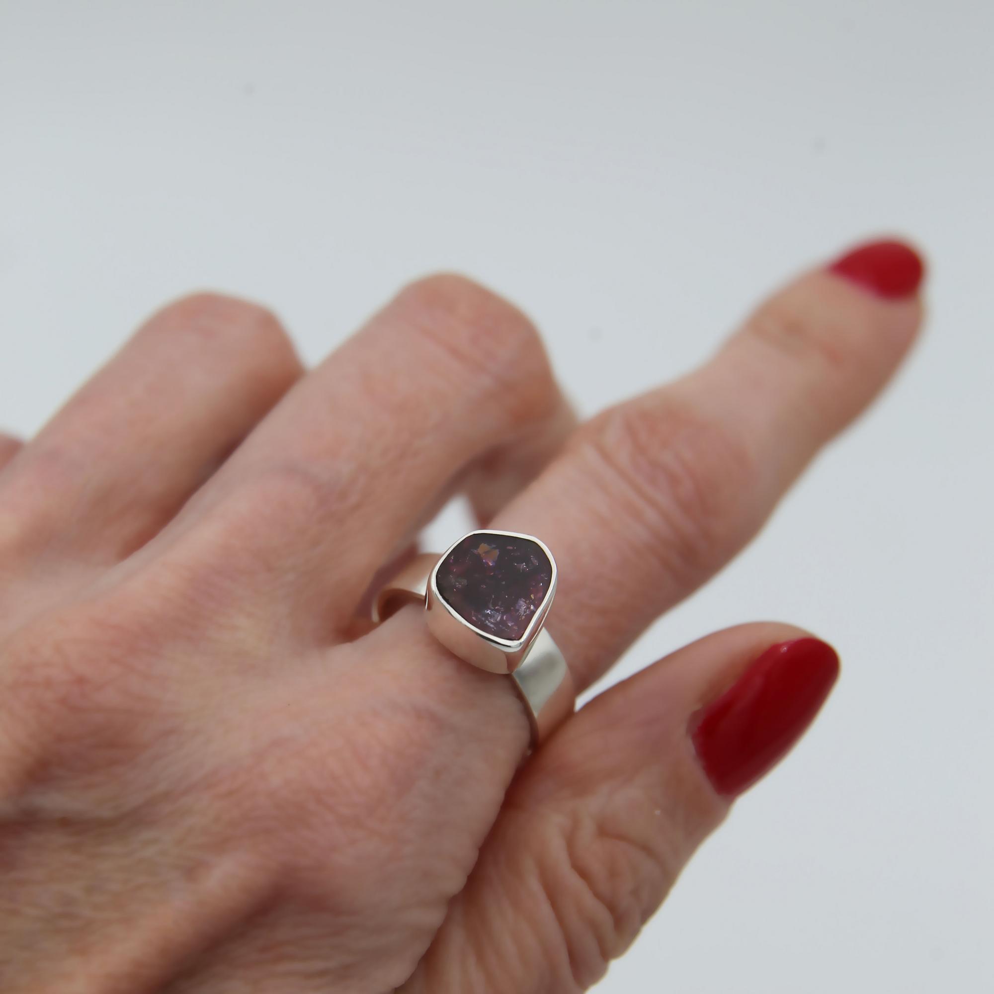 Кольцо с турмалином 2P962