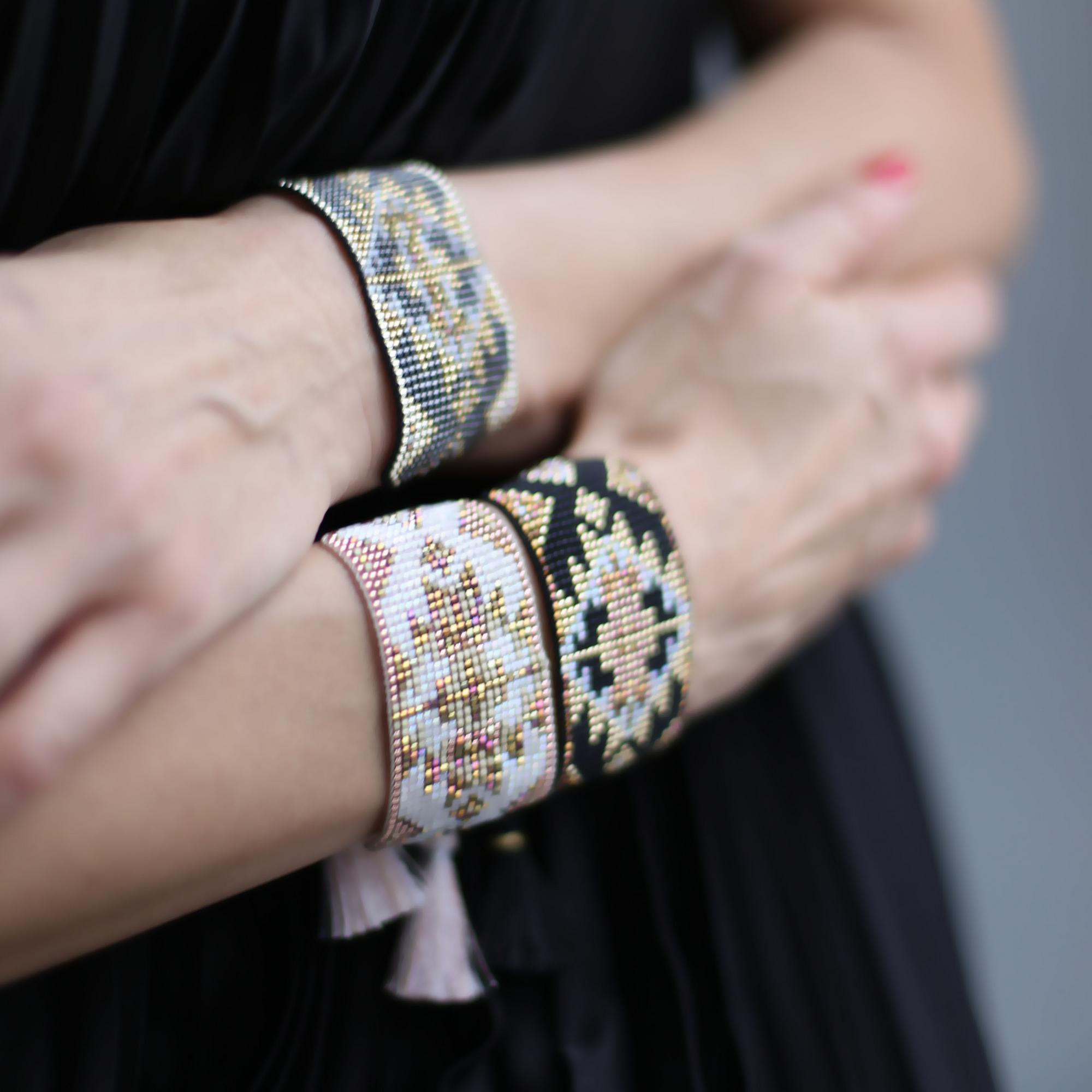 Браслет из бисера 3P395