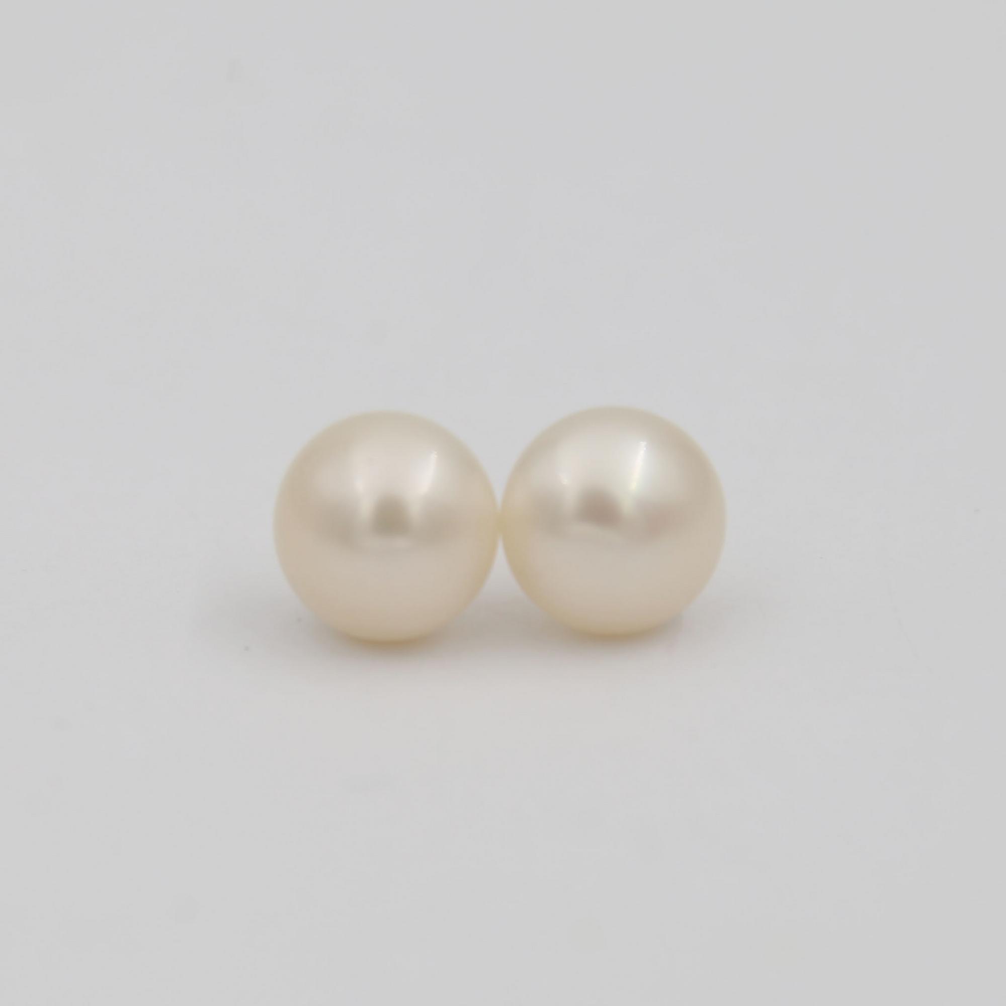 Серьги с крупным серым жемчугом 1P2524-1