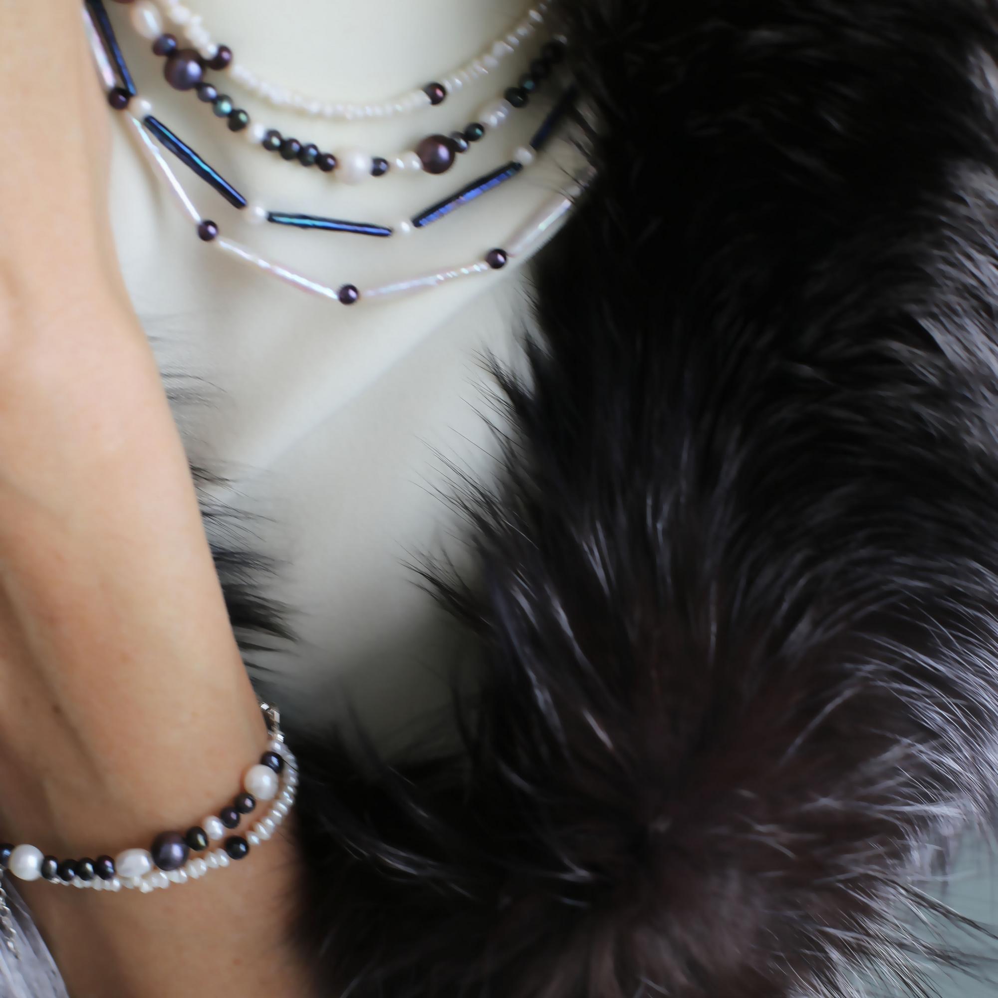 Браслет с жемчугом 3P612