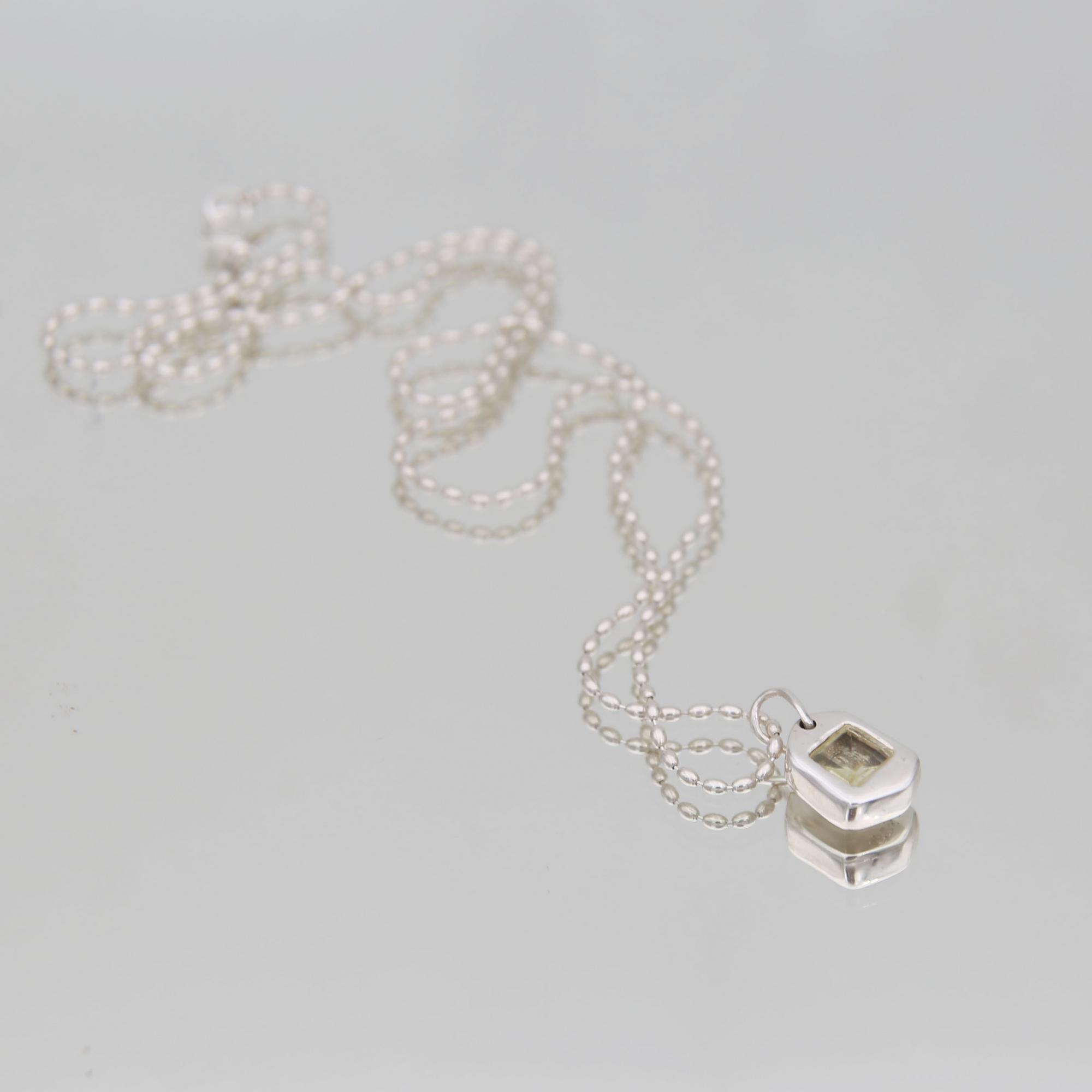 Подвеска с цитрином 4P968