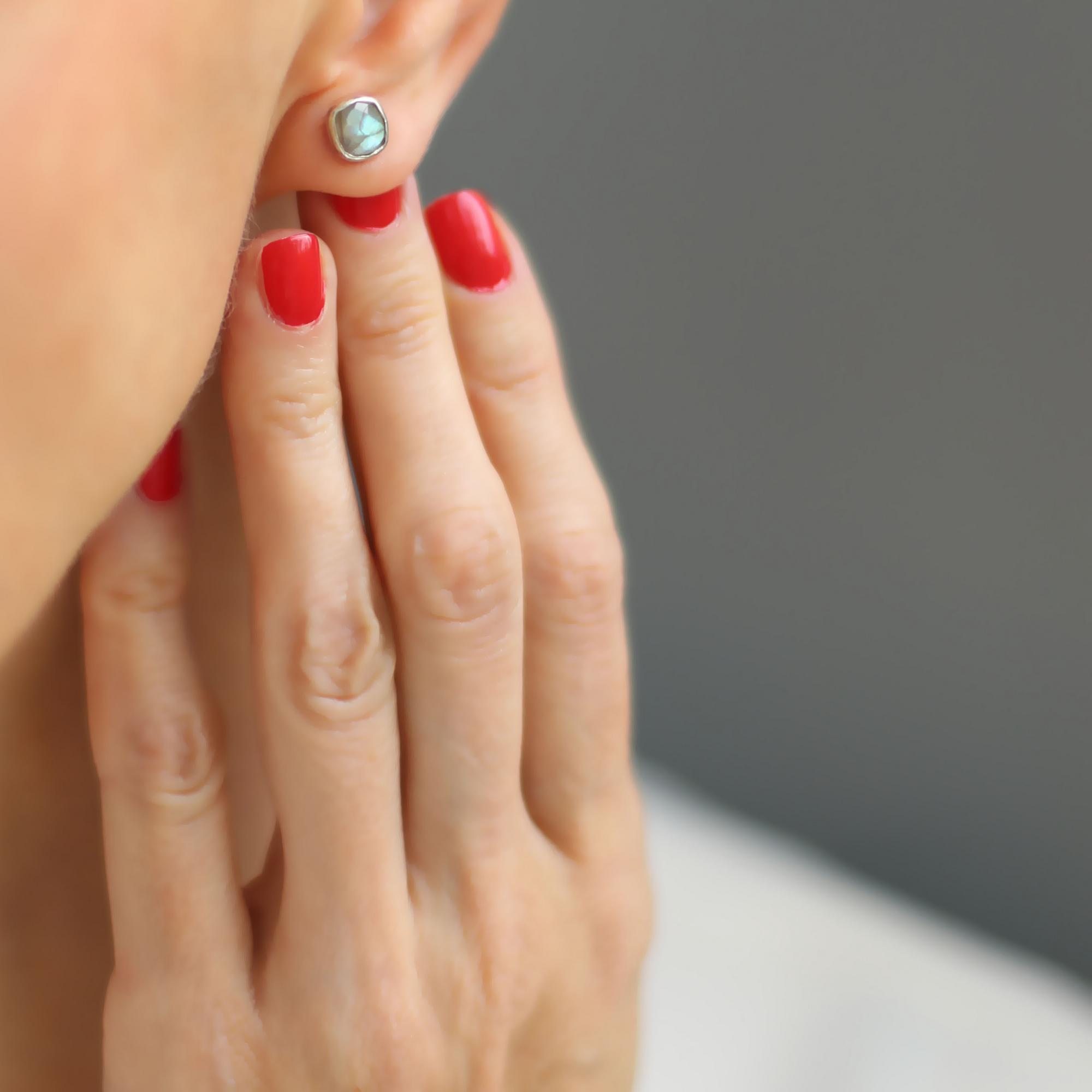 Гвоздики с лабрадоритом 1P2590