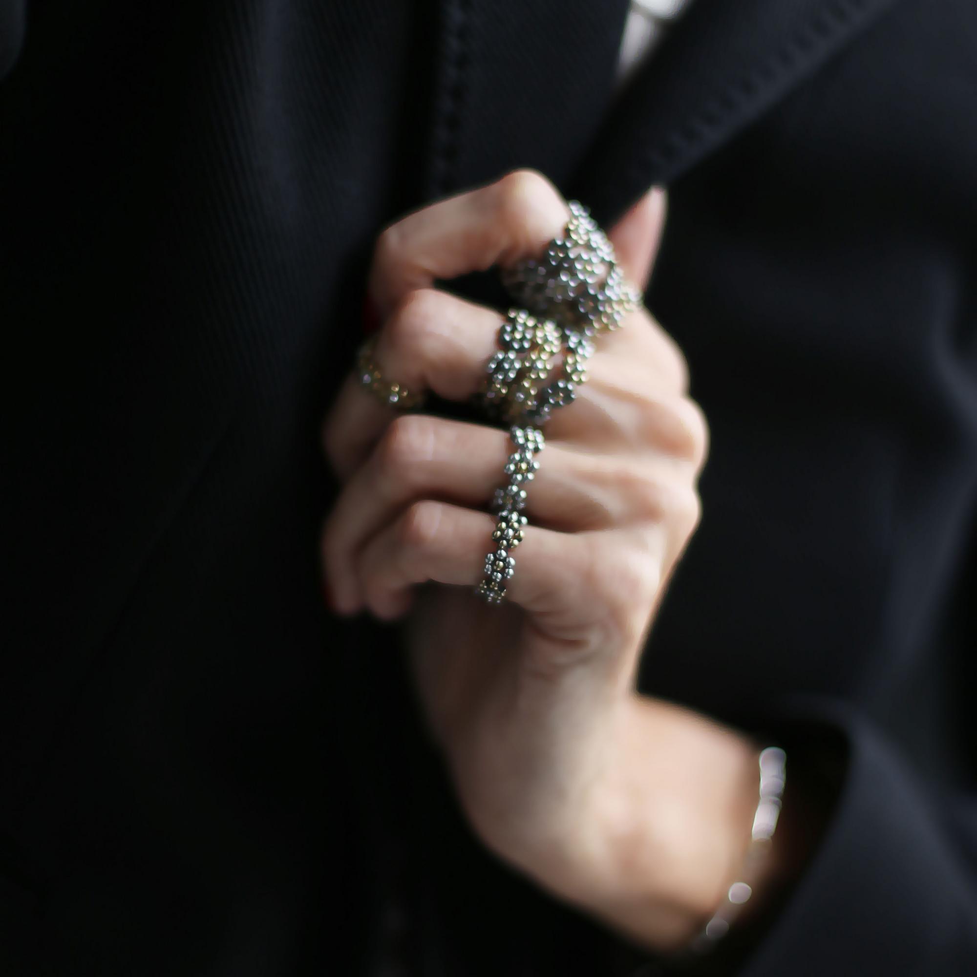 Кольцо из гематита 2P1207