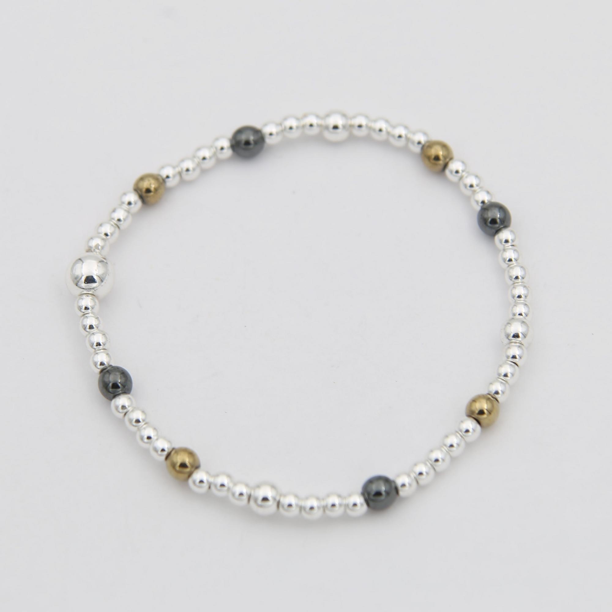 Браслет из гематита 3P611