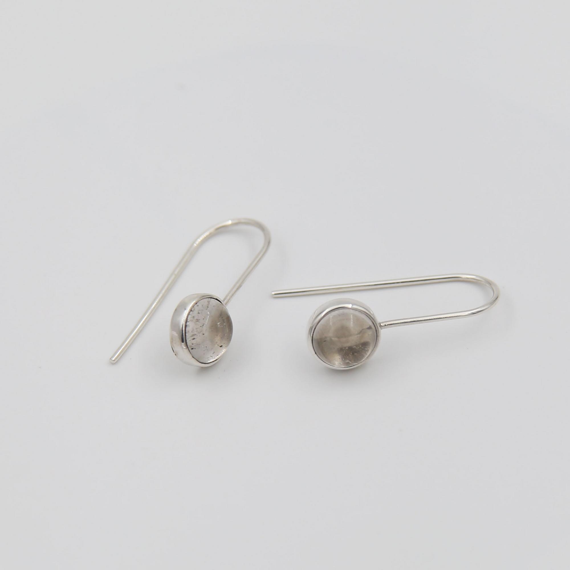 Серьги с горным хрусталем 1P2200