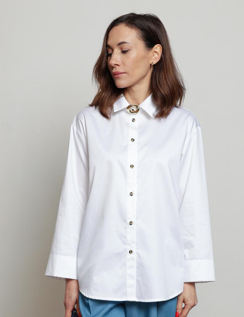 Рубашка белая