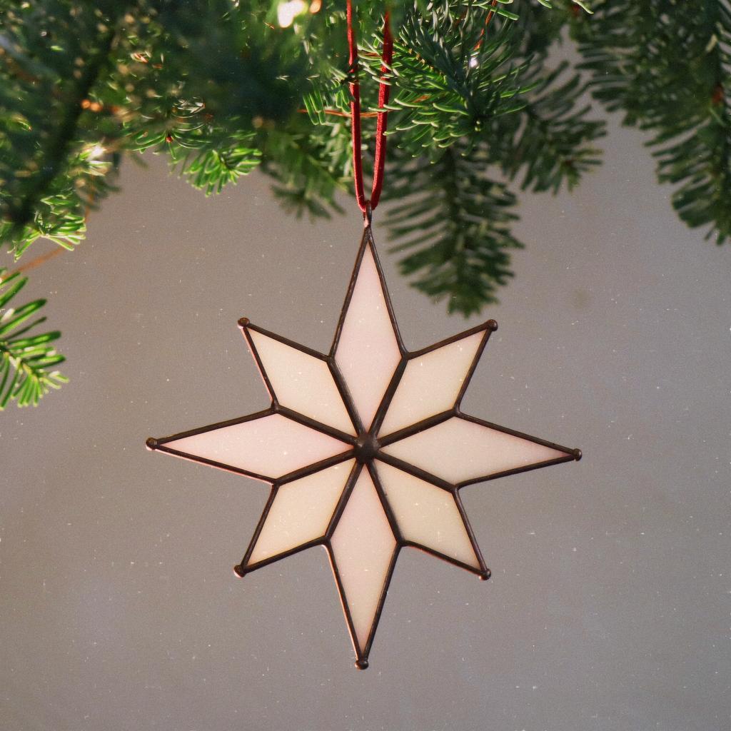 Звезда 8 белая