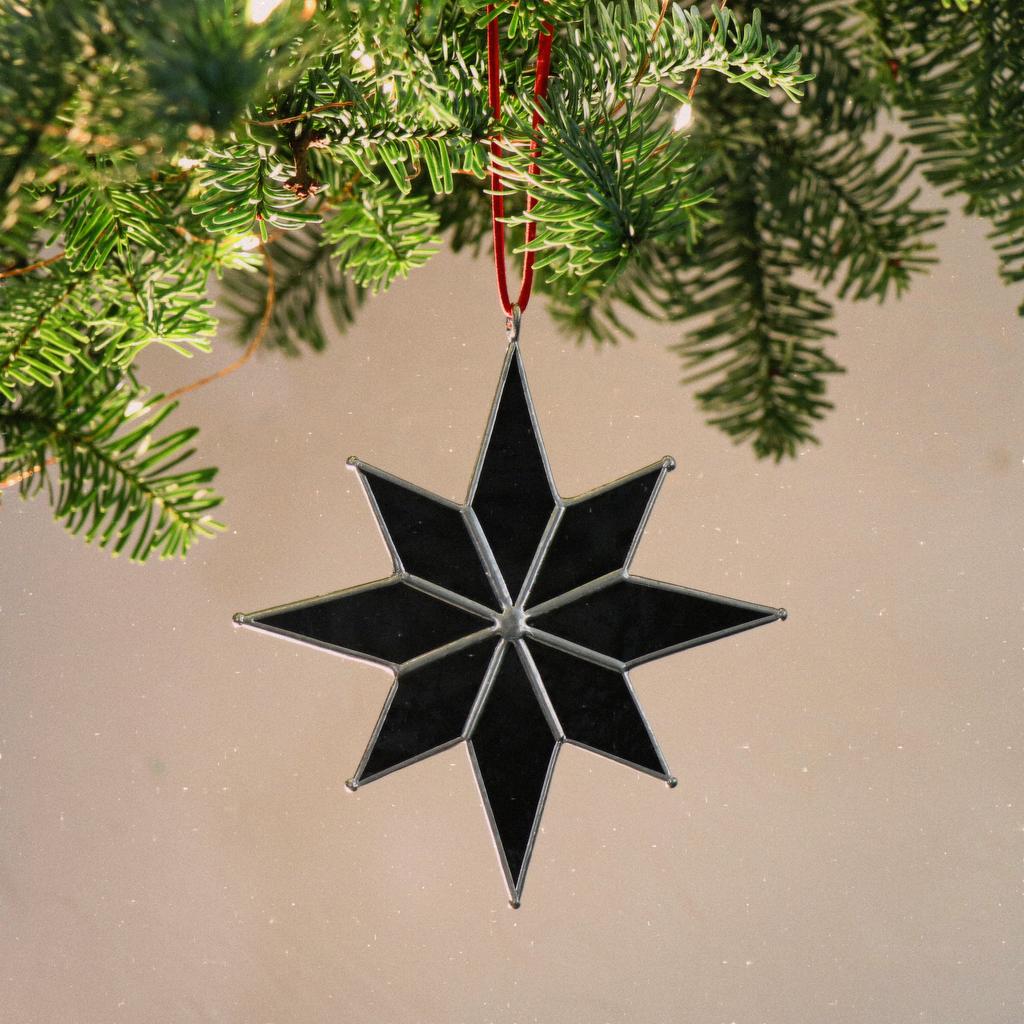 Звезда 8 черная