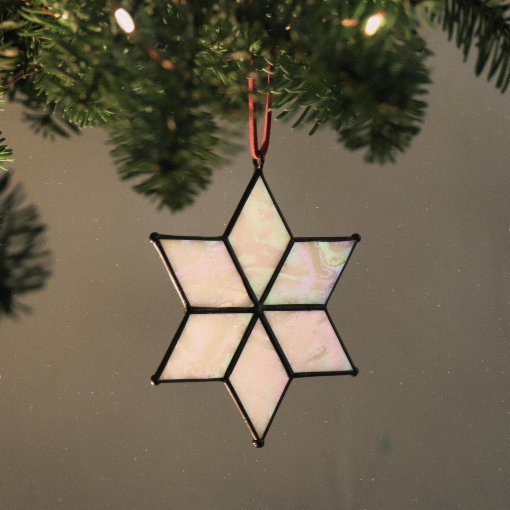 Звезда 6 белая