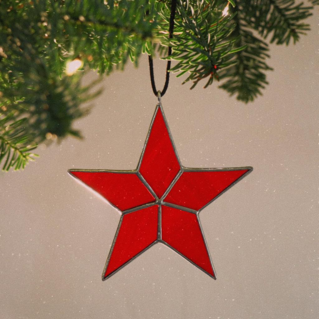 Звезда 5 красная