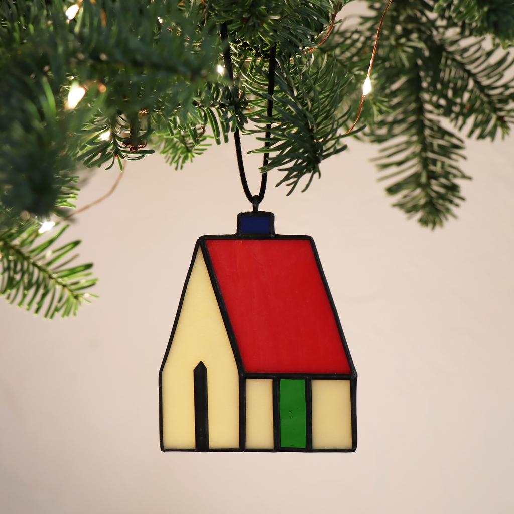 Домик красный (9х7см)