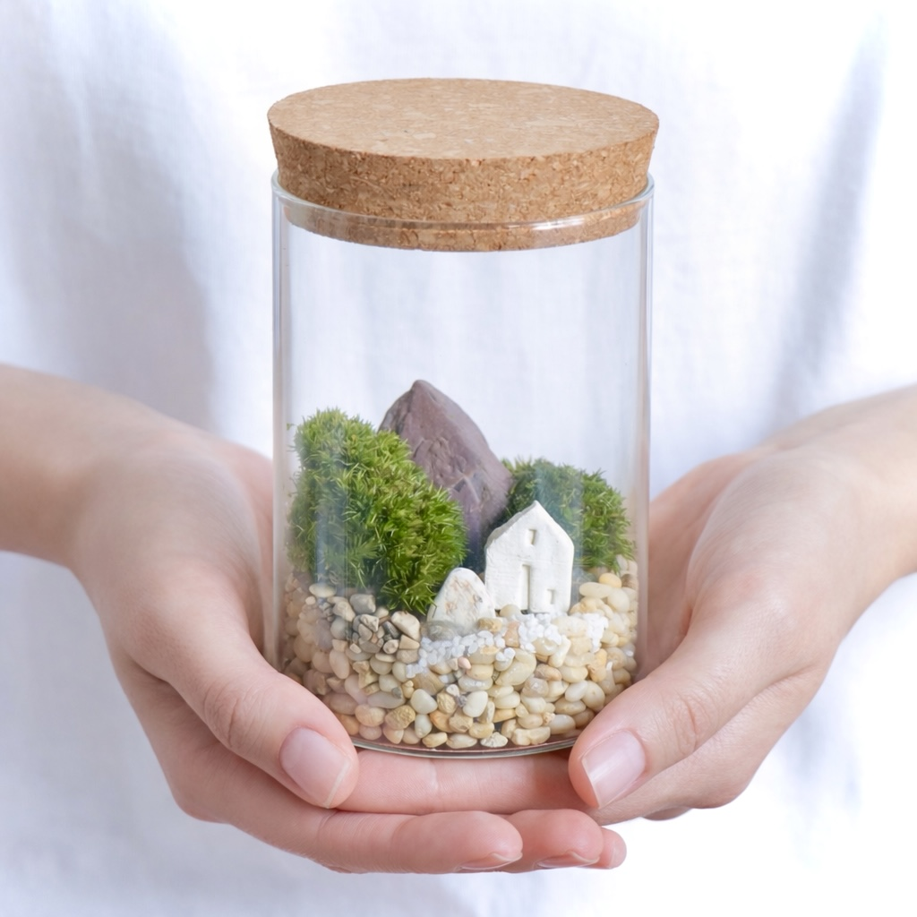 Мох Сосуд S (13х9см)