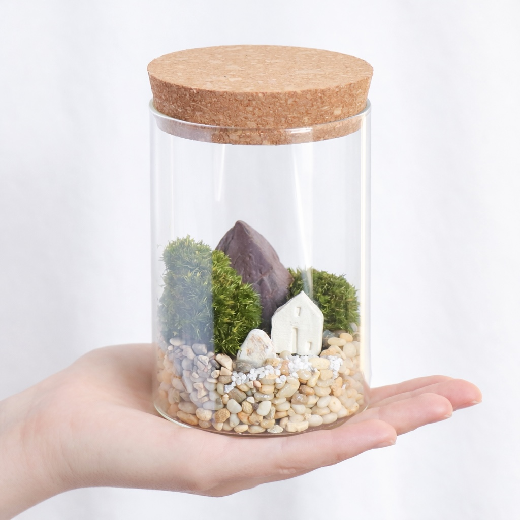 Сосуд S Мох (13х9см)