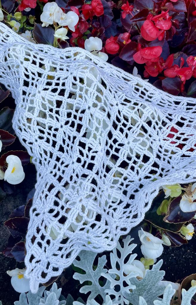 Ажурная косынка